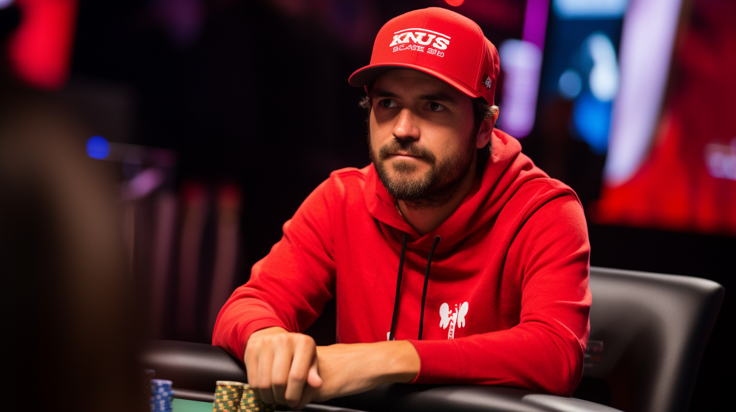 Yuri Martins is the chip leader on the final day o...
